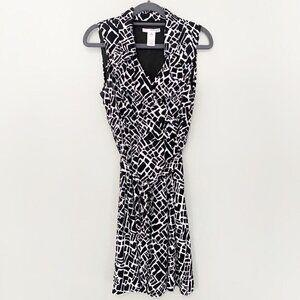 5/$25 Studio One sleeveless‎ wrap dress - Small